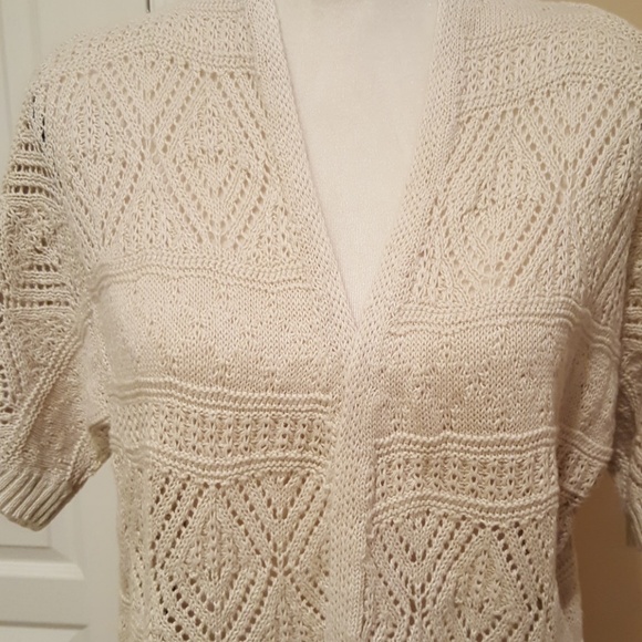 Short sleeve open front cardigan - Picture 2 of 6